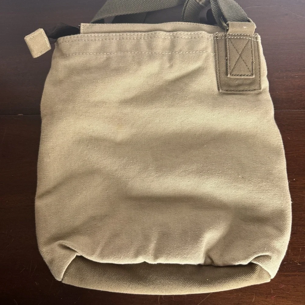 Chala Purse Handbag Sand Canvas Crossbody with Key Chain Tote Bag Puppy Dog